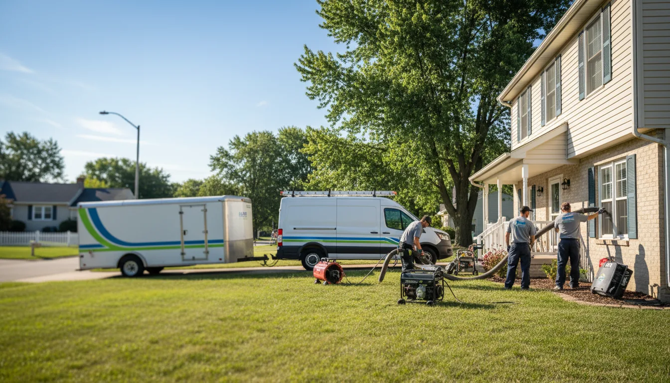 Flooded Basement Restoration And Cleanup With Repair in North Platte, NE near me